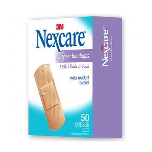 Nexcare Sheer Bandages 50 656-50