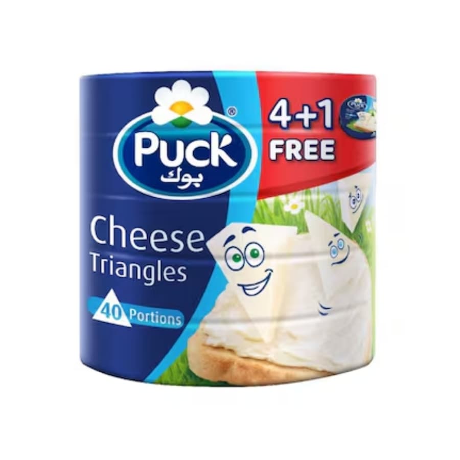 Puck Triangles Cheese 120 g 4 + 1