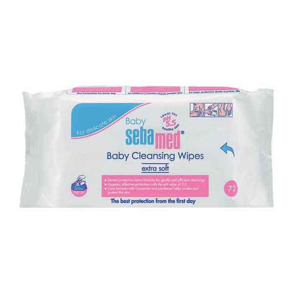 Sebamed Baby Cleansing Wipes 72