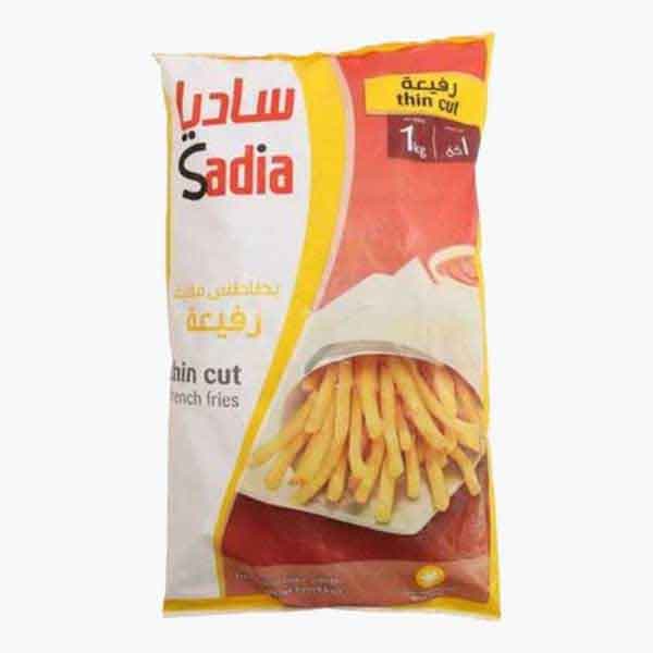 Sadia Thin Cut 6/6 French Fries 1 Kg