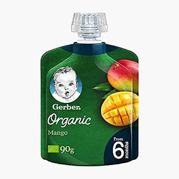 Gerber Organic Mango Puree 90 g