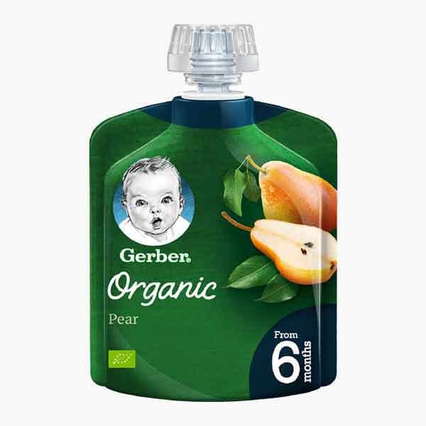 Gerber Organic Pear Puree 90 g