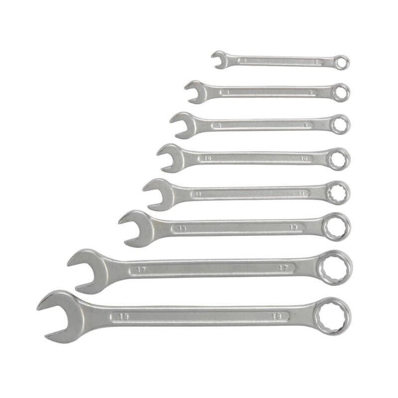 Aac Raider Combination Spanner Set 8 Pc