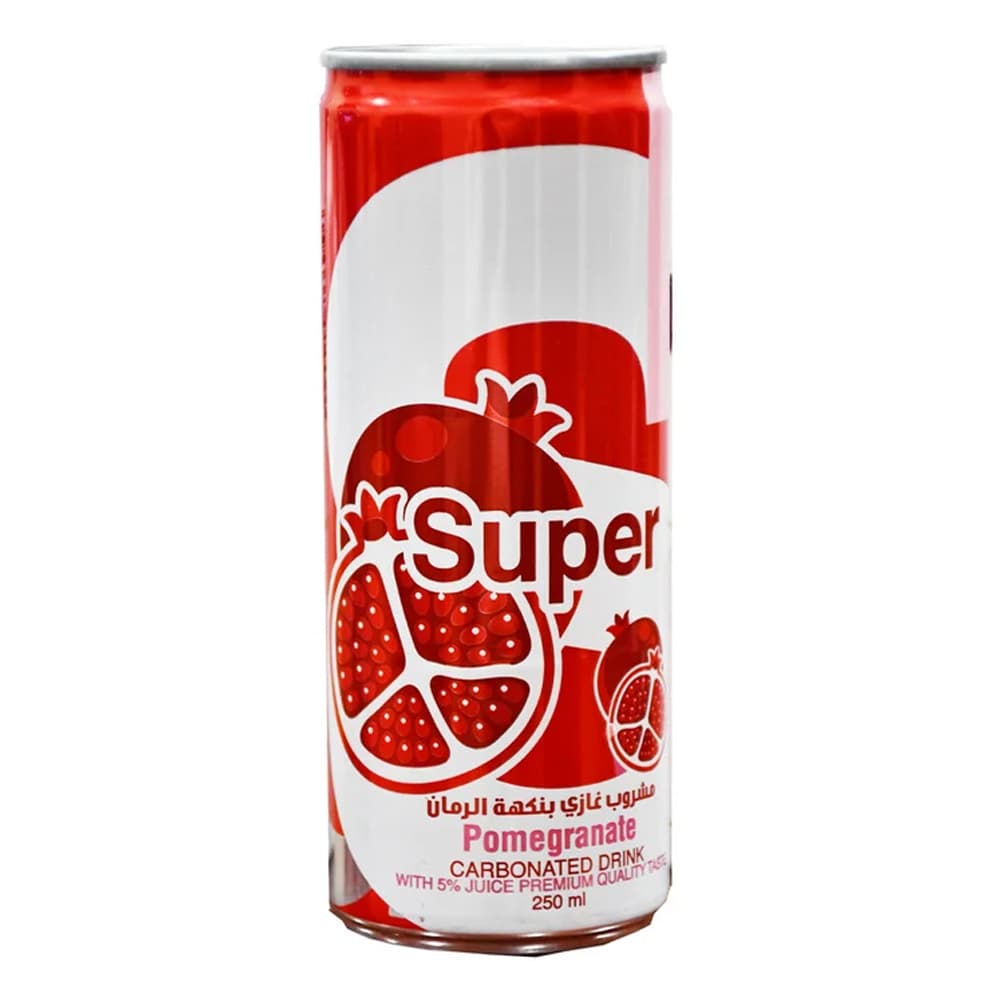 Super Pomegranate Carbonated Drink 250 mL