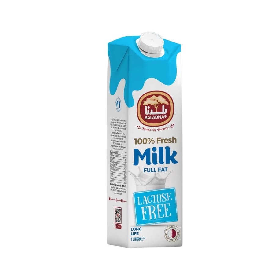 Baladna Lactose Free Uht Milk 1 L