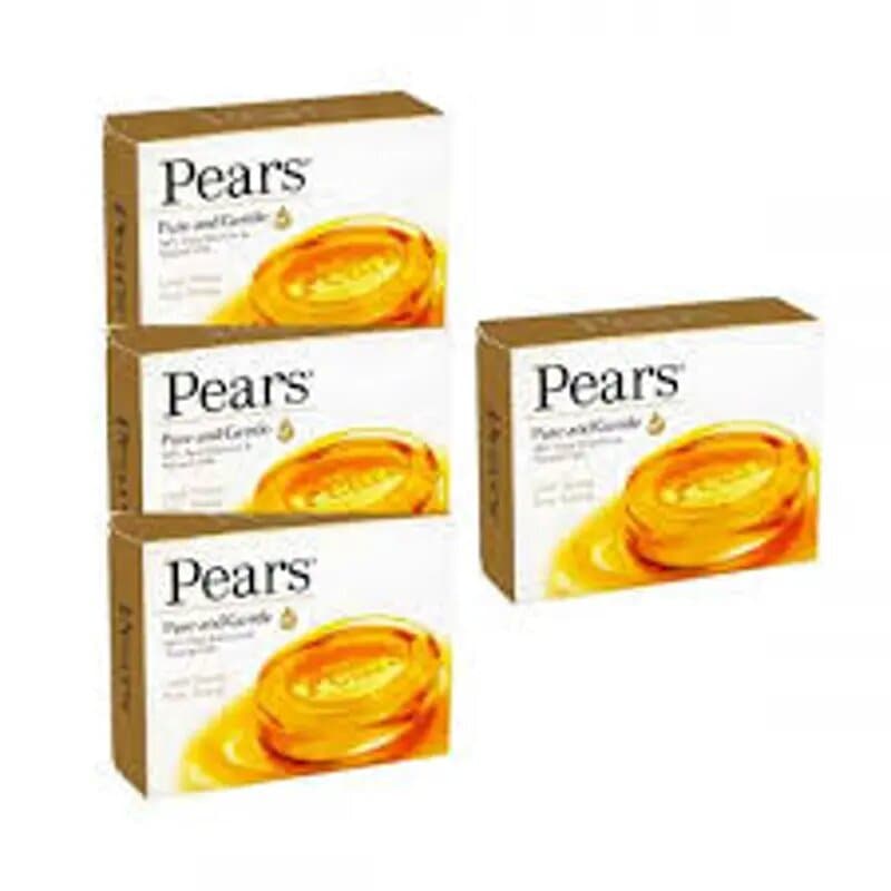 Pears Pure And Gentle 4 x 125 g