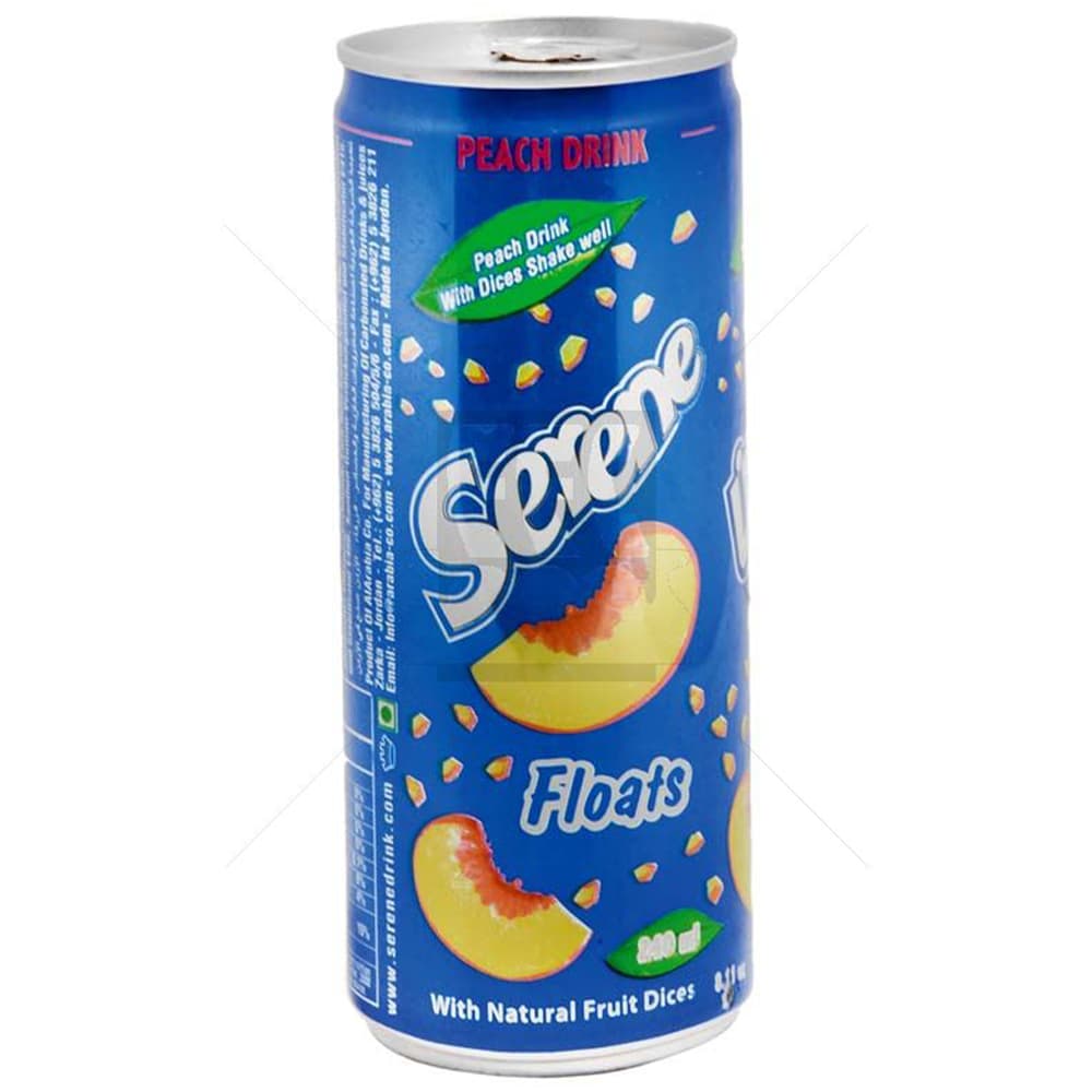 Saba Peach Float Drink 240 mL
