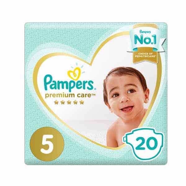 Pampers Premium Care Diapers S5 CP 20 Pc