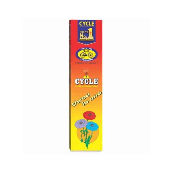 Cycle Brand 3 In 1 Incense Sticks 100 Pc