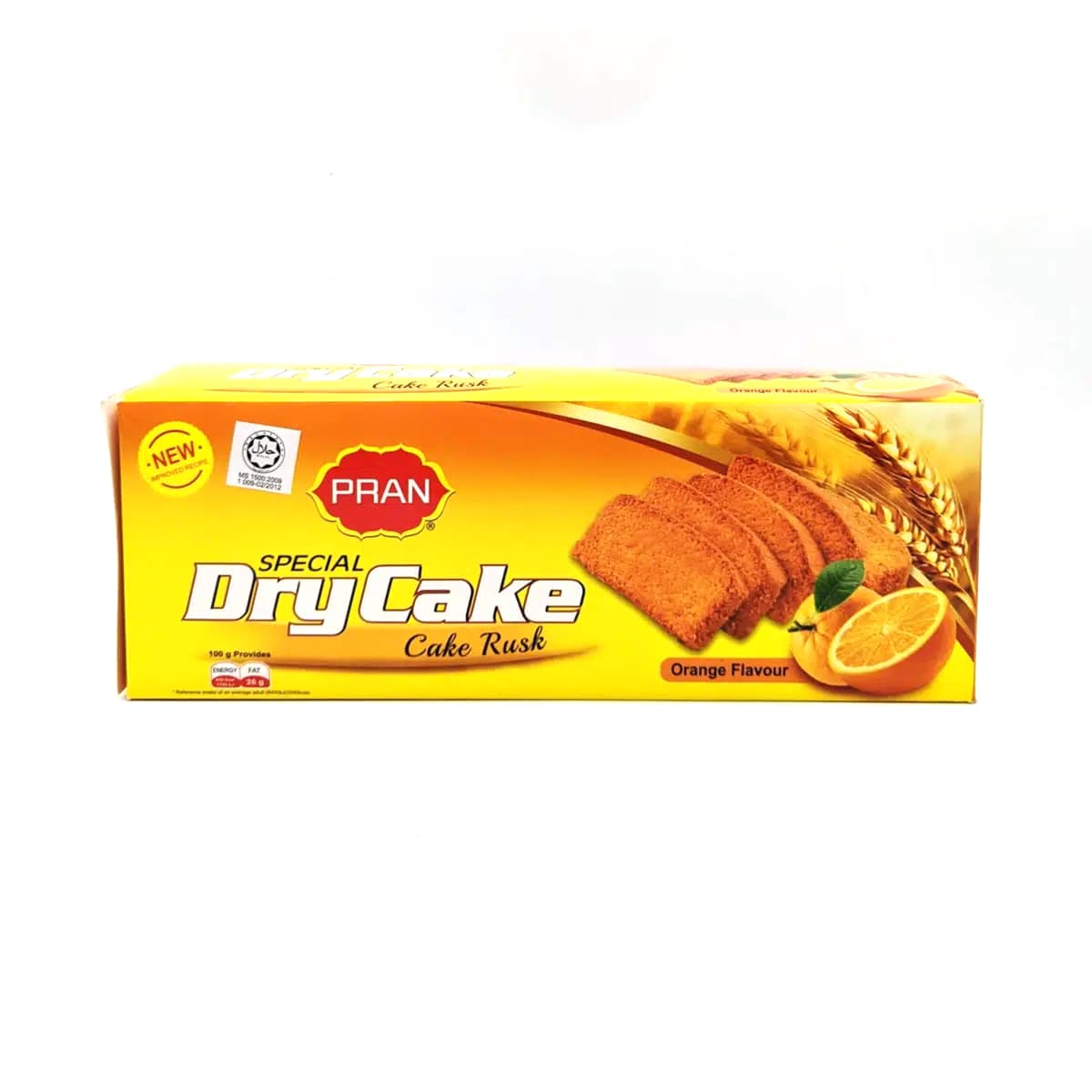 Pran Dry Cake Orange Flavour 300 g