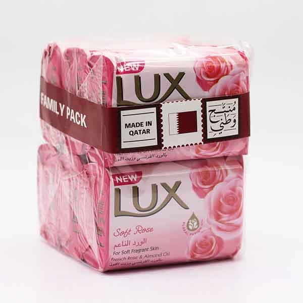 Lux Bar Soap Soft Rose 6 x 170 g