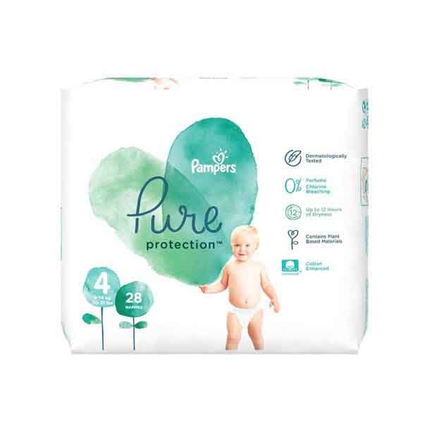 Pampers Pure Protection S 4 28's