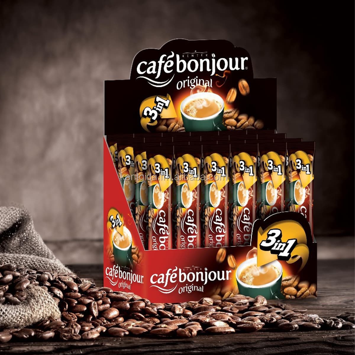Cafe Bonjour 3 In 1 Orginal 18 g