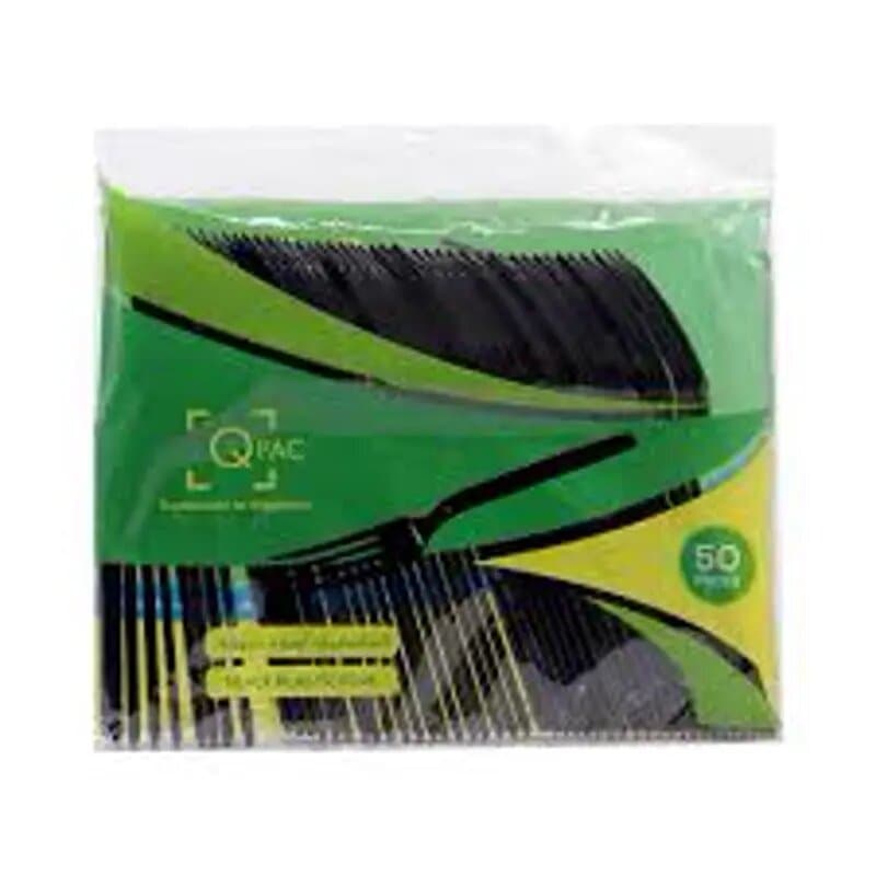 Qpac Plastic Spoon White 50 Pc