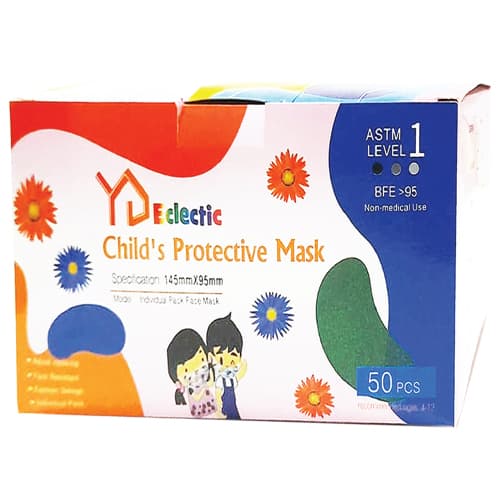Kids 3 Layer Disposable Mask 50