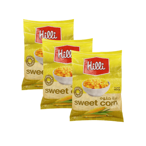 Hilli Frozen Sweet Corn 3 x 400 g