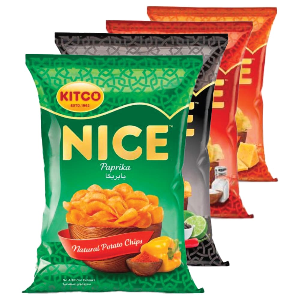 Nice Chips Assorted 4 x 80 g