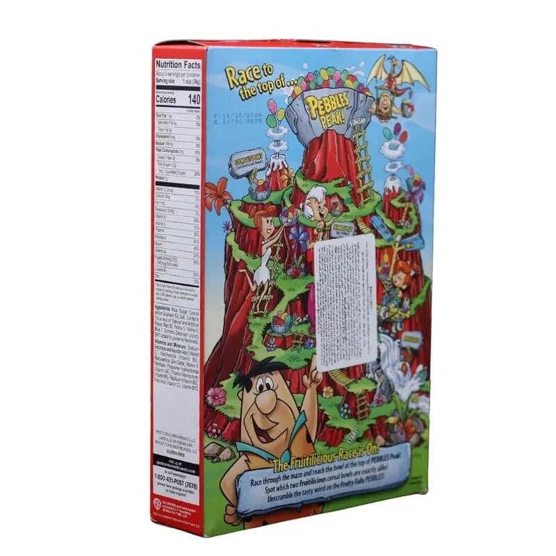 Post Fruity Pebbles Breakfast Cereal 311 g