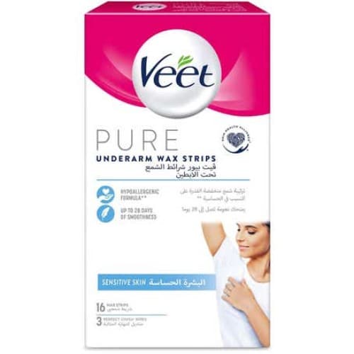 Veet Pure Cws Sensitive Skin Underarms 16