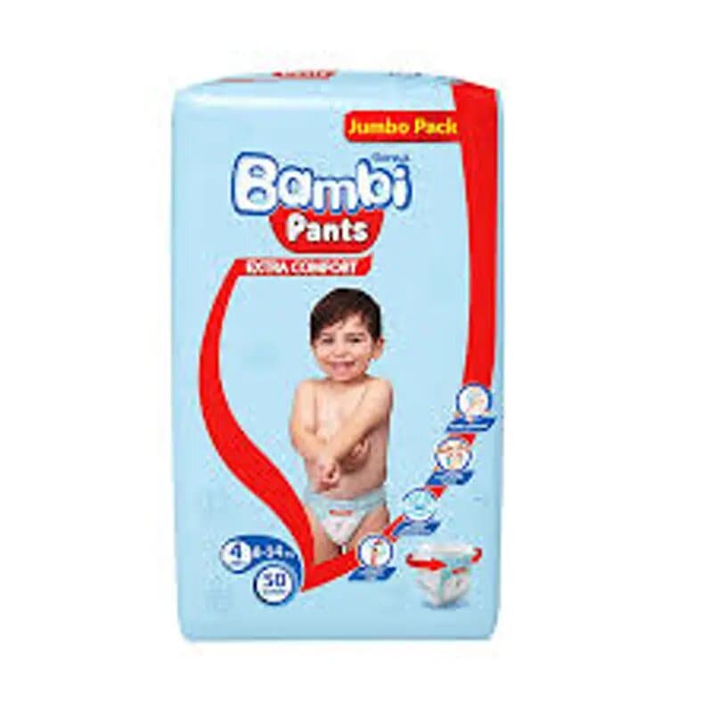 Bambi Pants L Jumbo 50 Pc