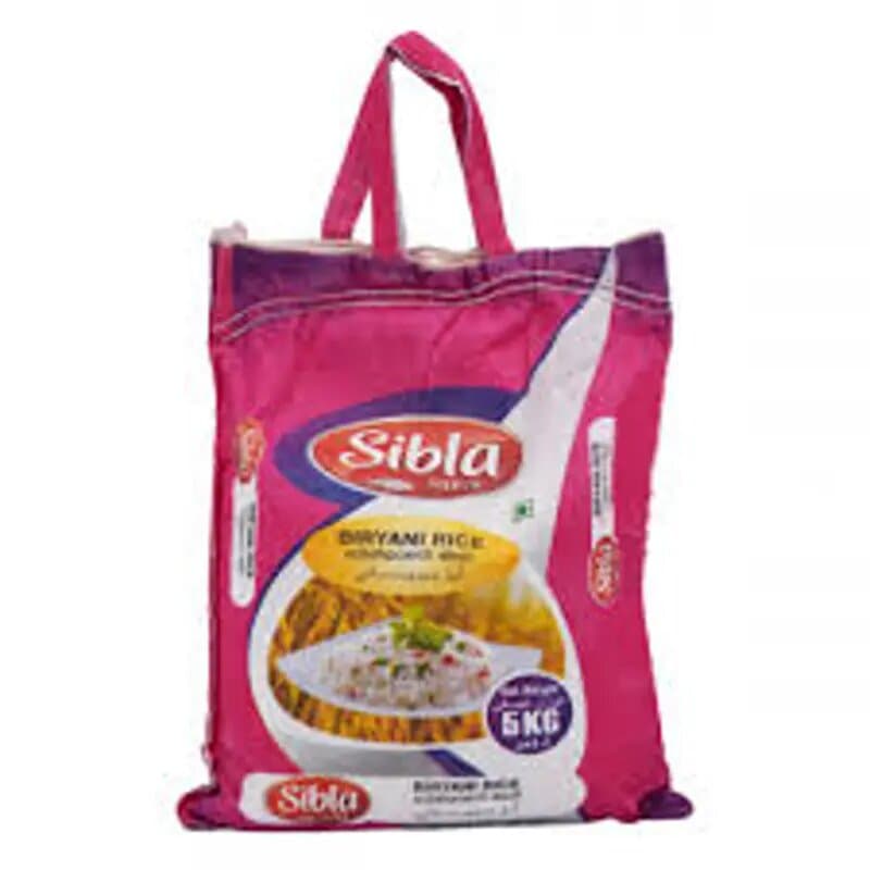 Sibla Silver Biryani Rice 5 Kg