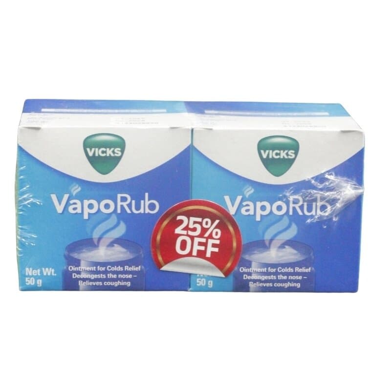 Vicks Ph Vaporub 50 g Gulf X 2 Pc