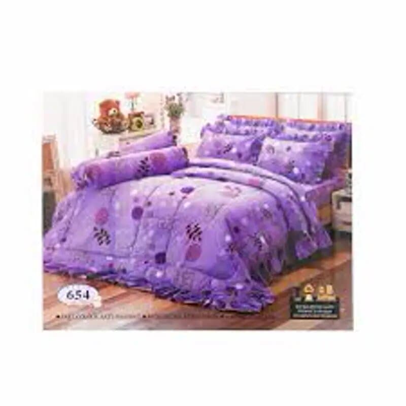 Zinat Tulip Bedsheet Double Dp 4297