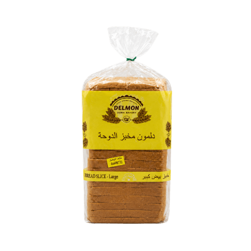 Delmon White Bread Slice Large Pkt