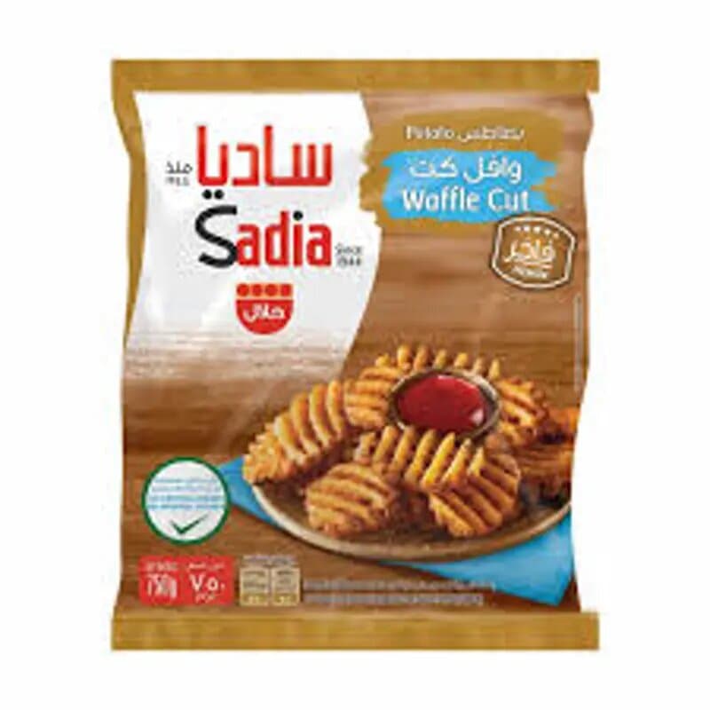 Sadia Fzn Seasoned Battered Waffle Fries 750 g