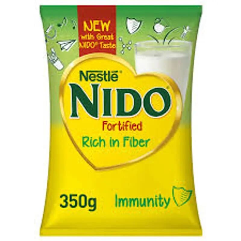 Nido Grow Fiber Milk Powder Pouch 350 g