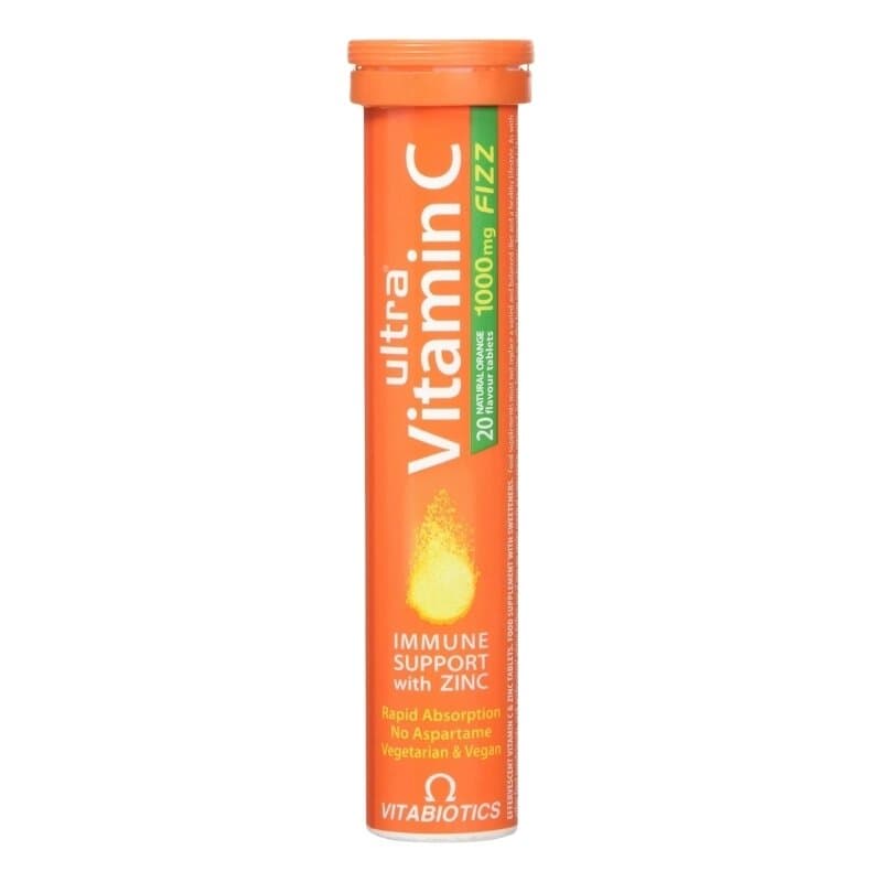 Vitabiotics Ultra Vitamin C With Zn Efrvscnt 20 Pc