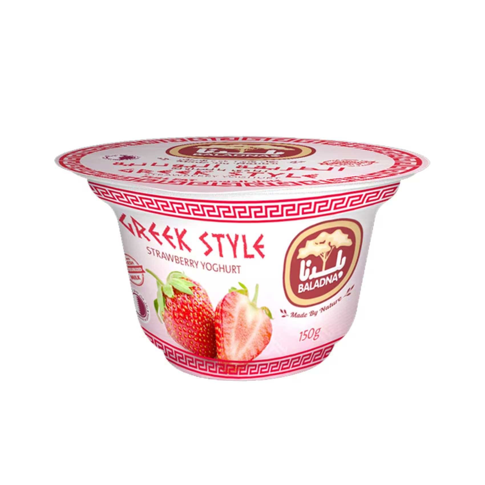 Baladna Strawberry Greek Style Yogurt 150 g