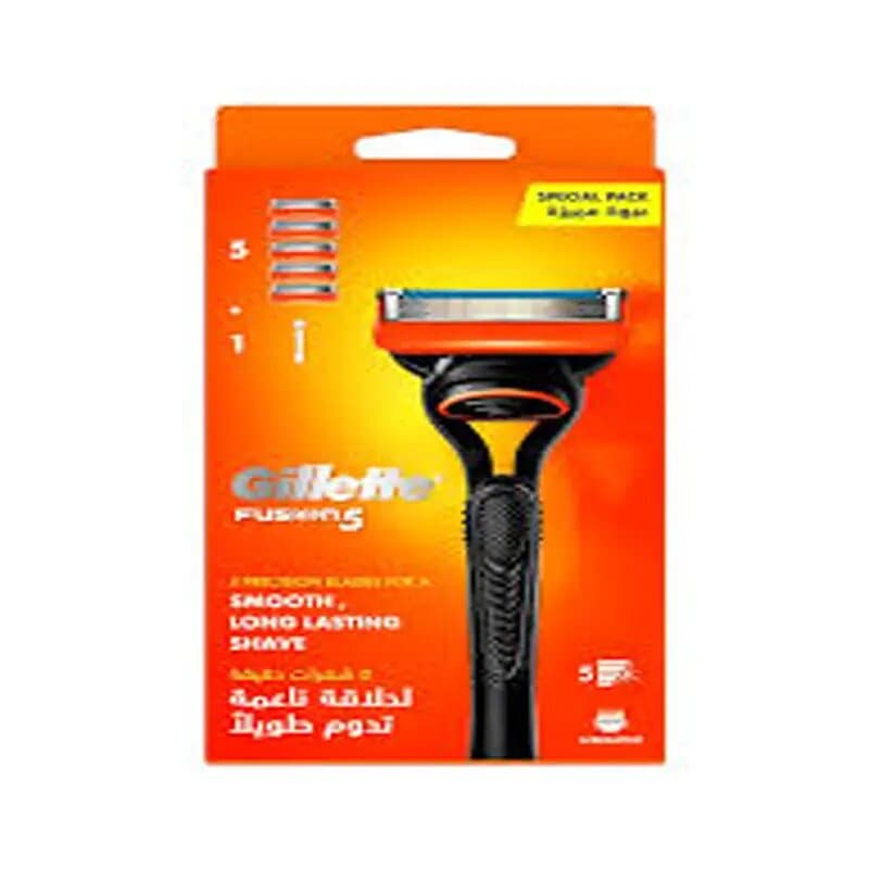 Gillette Fusion Handle + 5 Catridge