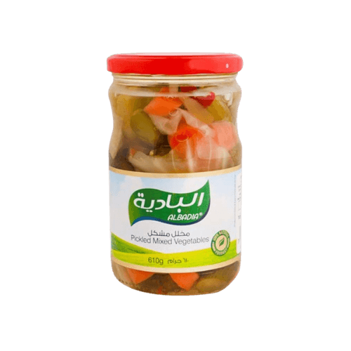 Al Badia Mixed Vegetables Pickled Jar 610 g