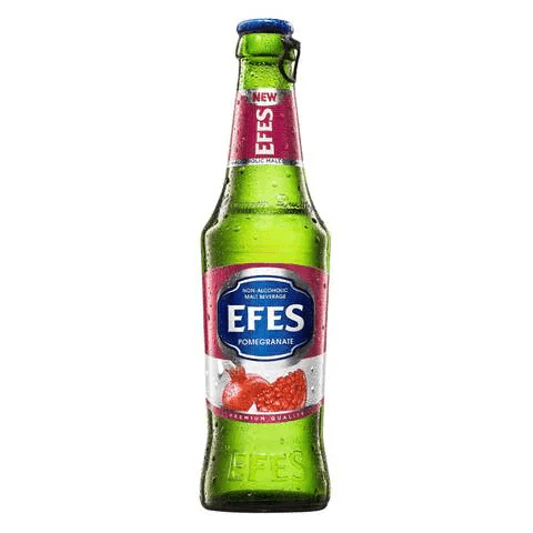 Efes NON ALC Malt Beverage Pomegrnt Bottle 330 mL