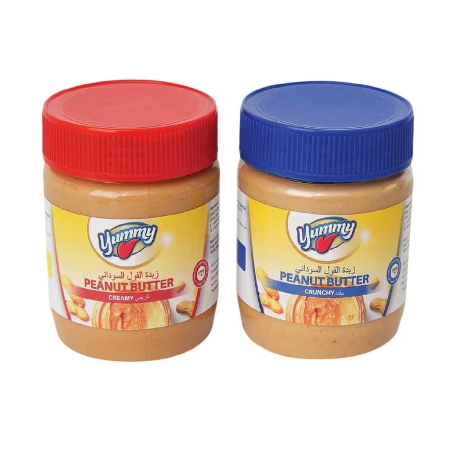 Yummy Peanut Butter 3 x 340 g Assorted