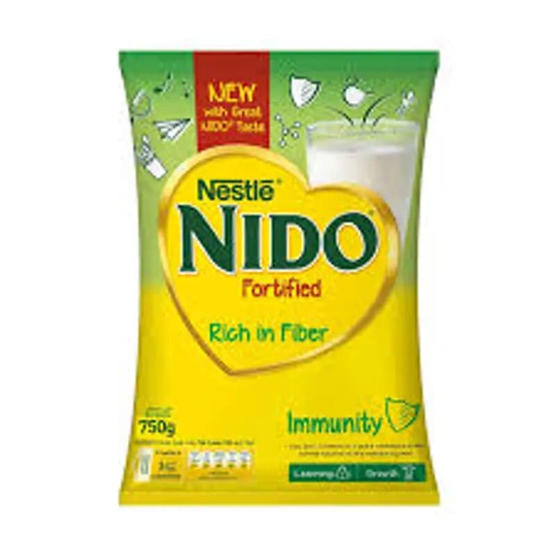 Nido Grow Fiber Milk Powder Pouch 750 g