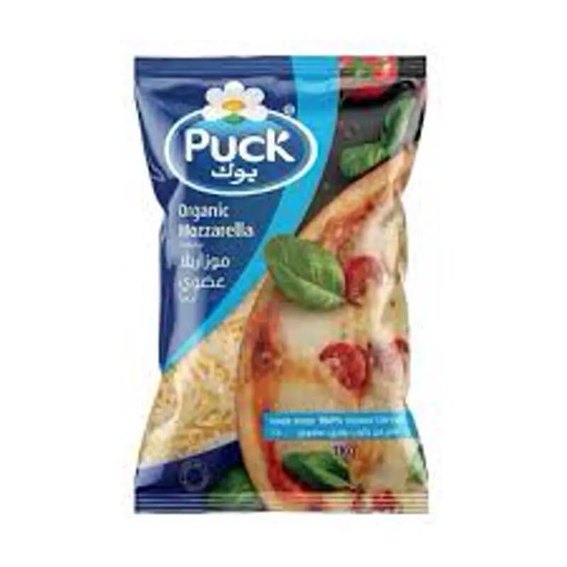Puck Organic Shredded Mozzarella 1 Kg