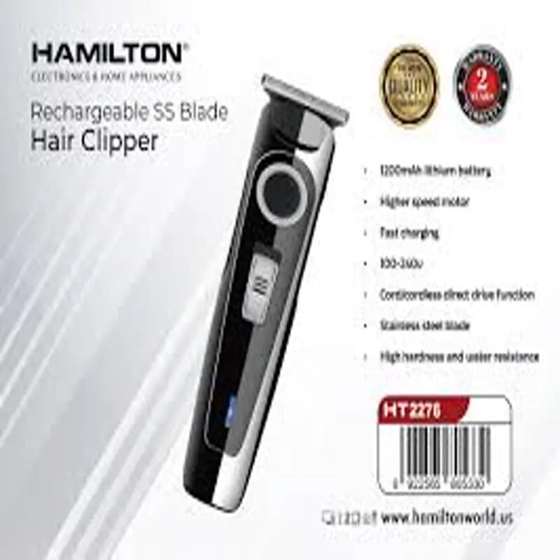Hamilton Ht22676 Ss Hair Clipper Ss Blade