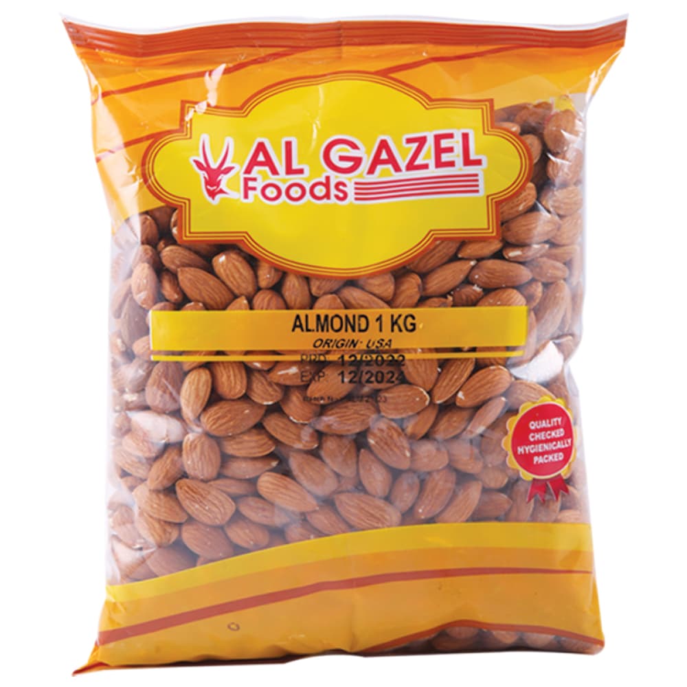 Al Gazel Almonds Usa 1 Kg