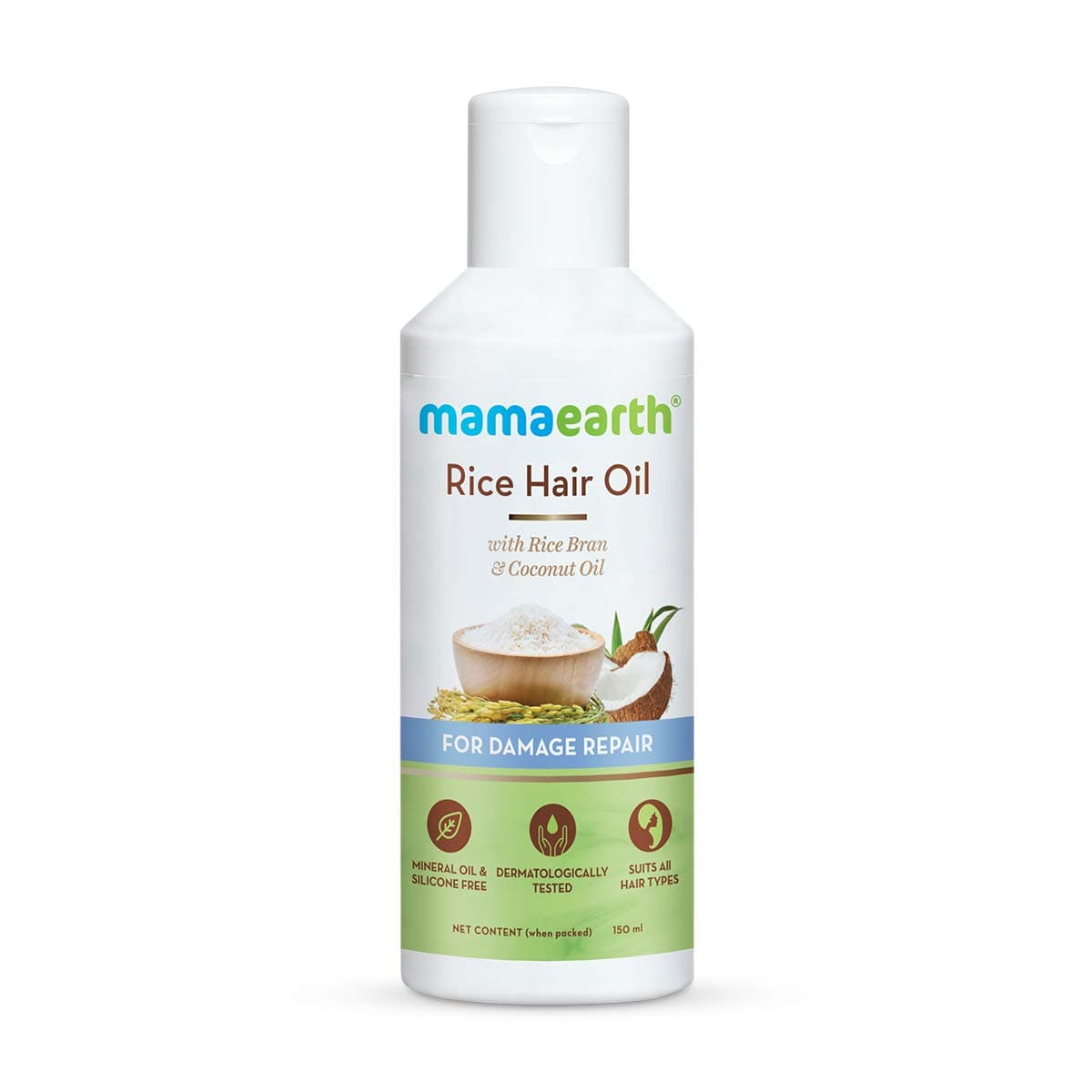 Mamaearth Rice Hair Oil 150 mL
