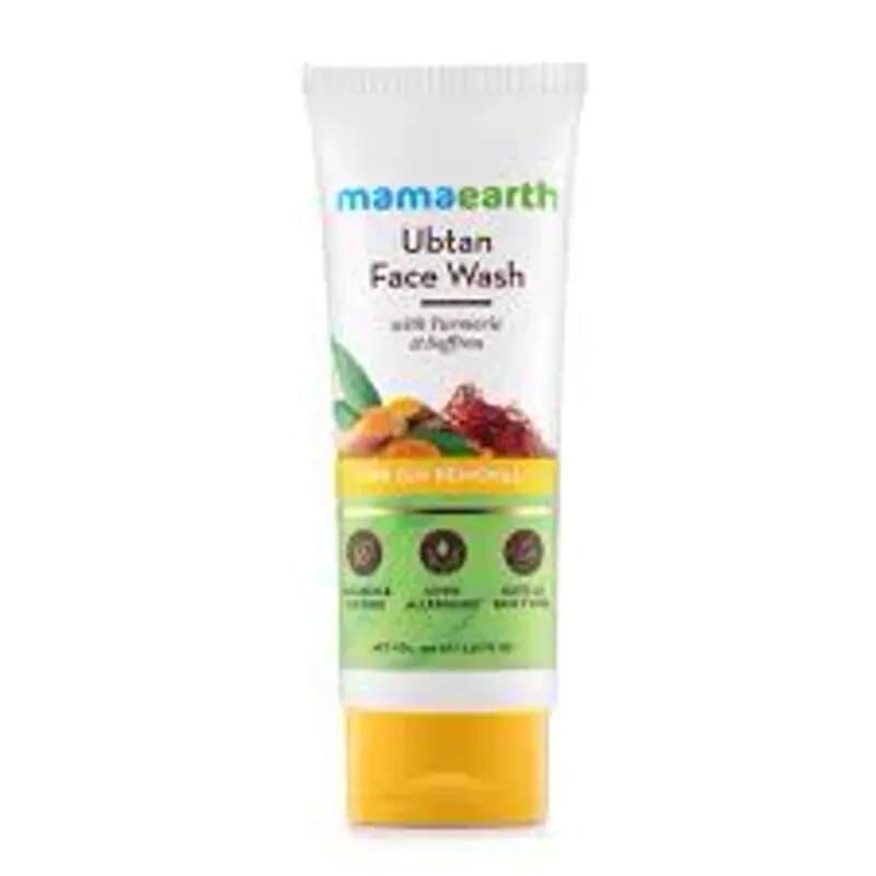 Mamaearth Ubtan Face Wash For Tan Removal 100 mL