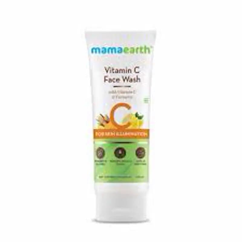 Mamaearth Vitamin-c Face Wash With Turmeric 100 mL