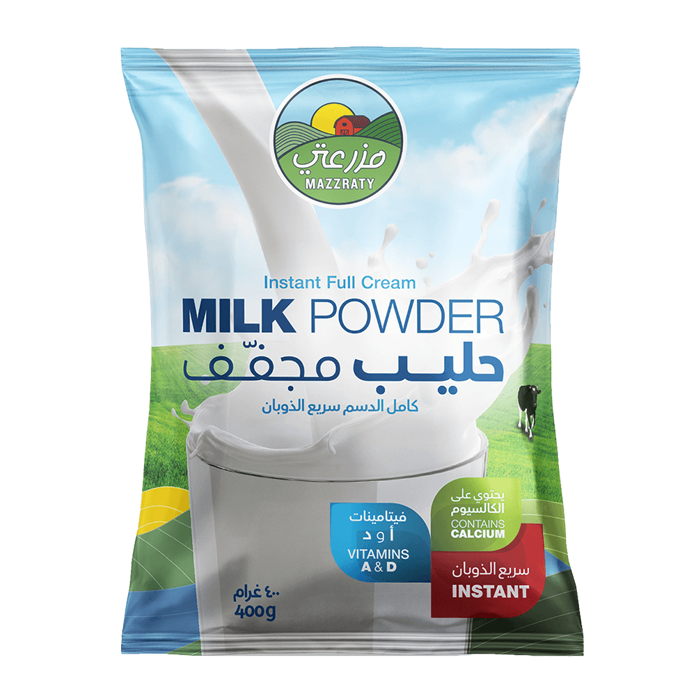 Mazzraty Instant Full Cream Milk Powder 400 g