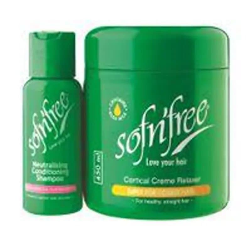Soft N Free Cort Aloe Crm Relxr 450 mL + Shampoo Free