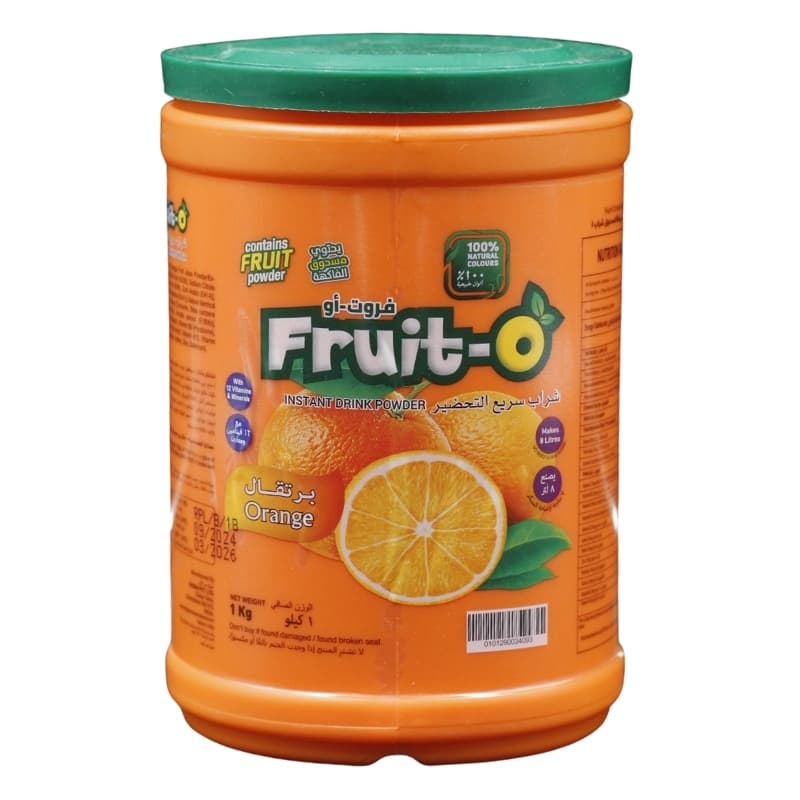 Fruito Instant Powder Drink Orange 1 Kg