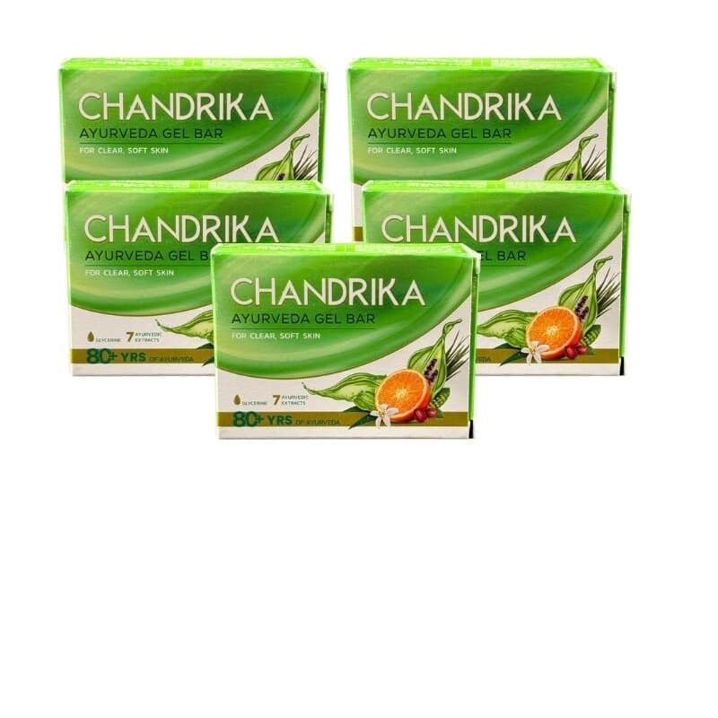 Chandrika Ayurvedic Soap 5 x 125 g