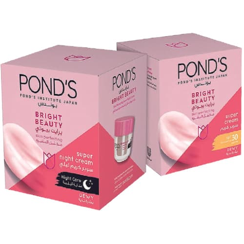 Ponds Day Crm 50 mL + Ngt Crm 50 mL