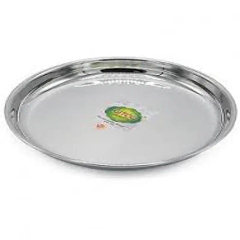 Gitco Steel Floral Dinner Plate