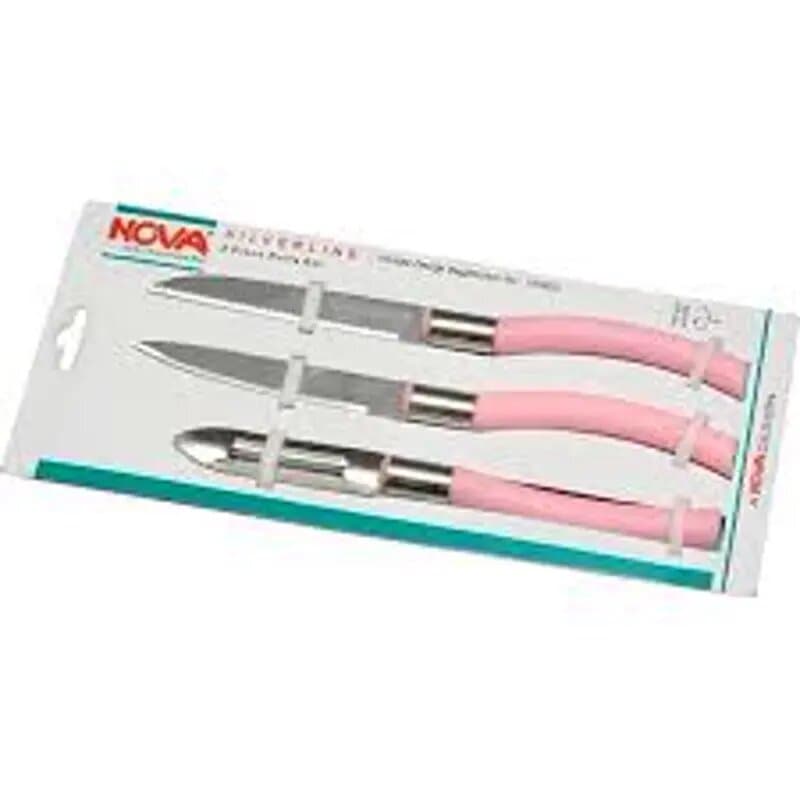Shreeji Knife And Peeler Set 3 Pc S-58
